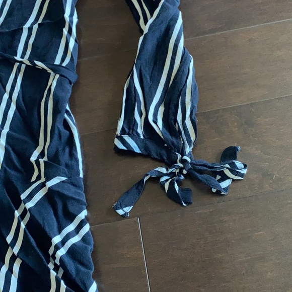 Navy and white stripped dress - Picture 4 of 7